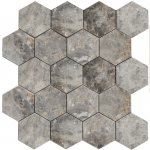 Hexagon LgP 74x74 Мозаика из натурального мрамора Vidrepur